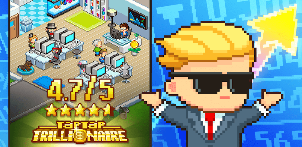 Tap Tap Trillionaire v1.26.0 MOD APK Download - GameApplication