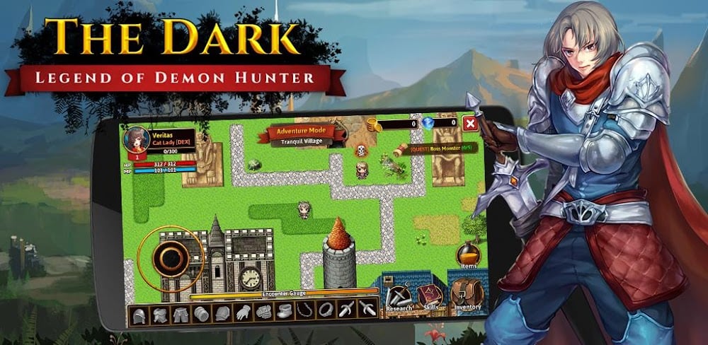 Dark Pixel RPG 2.0.4 MOD APK Unlimited Diamonds Download