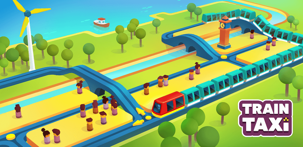 Train Taxi v1.4.45 MOD APK Download (Unlimited Money Game)