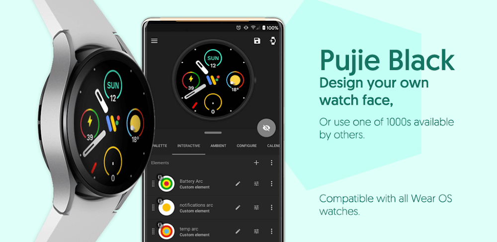 Watch Faces Pujie Premium v6.5.14 MOD APK Download