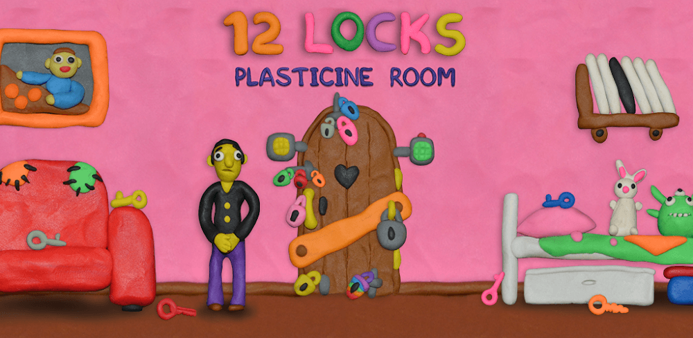 12 LOCKS: Plasticine room v1.20 MOD APK download free rewards