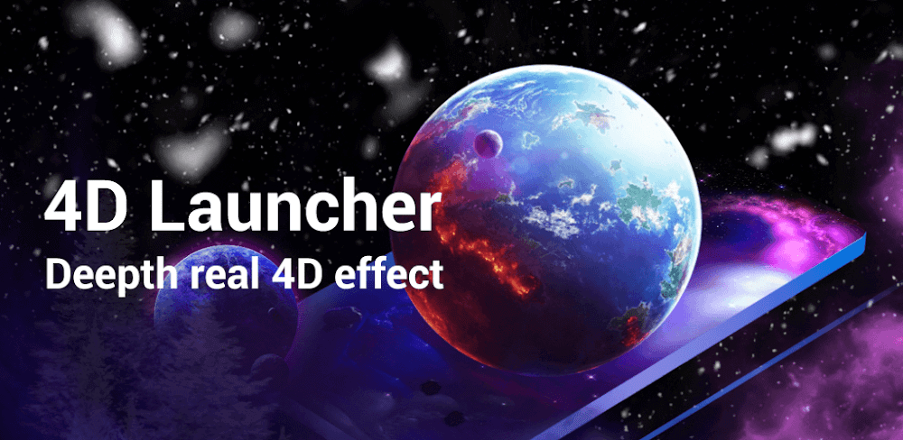 4D Launcher v3.3 MOD APK Premium Unlocked Download