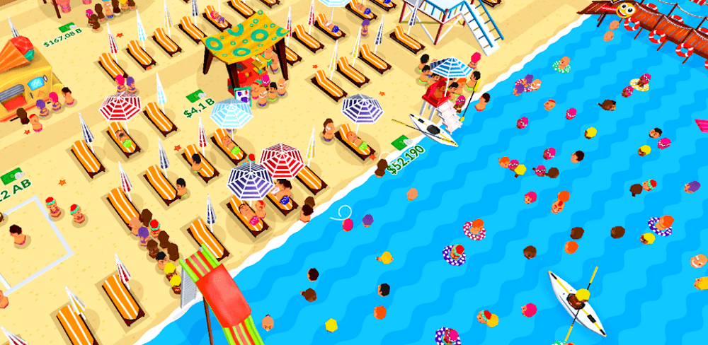 Beach Club Tycoon v1.3.5 MOD APK Game Download