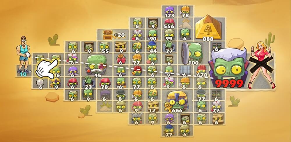 Breaker Fun 2: Zombie Brick v2.9.1 MOD APK Game Download