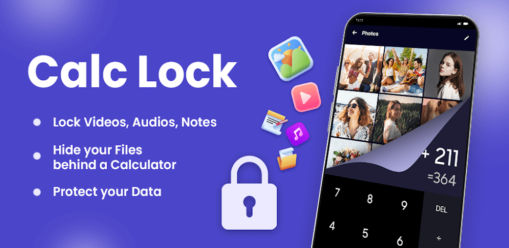 Calculator Lock v2.6.3 MOD APK Download (Premium Unlocked)