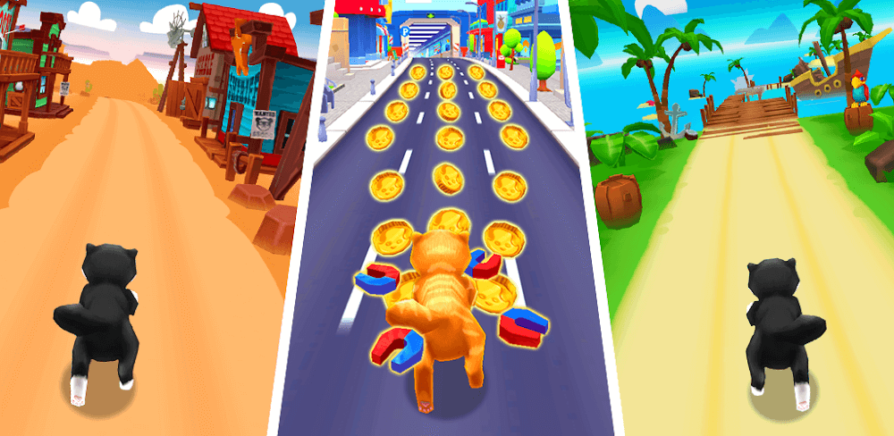 Cat Run v1.8.3 MOD APK Download (Unlimited Money Game)