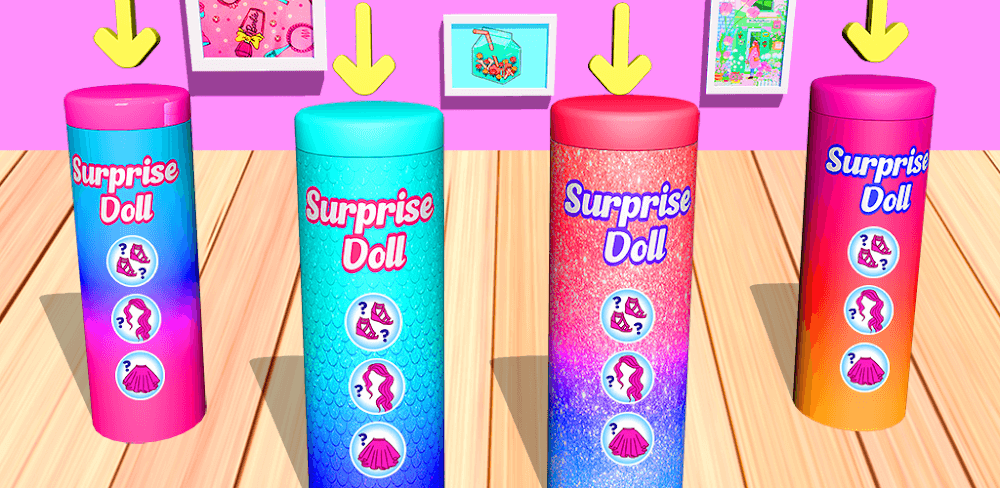 Color Reveal Surprise Doll Game v4.0.1 MOD APK Download Free