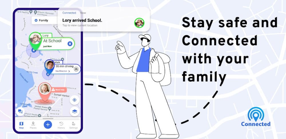 Connected: Family Locator v1.10.3 MOD APK Download