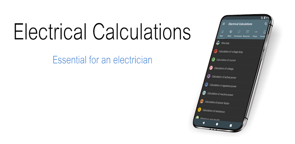 Electrical Calculations v11.0.4 MOD APK Premium Unlocked Download