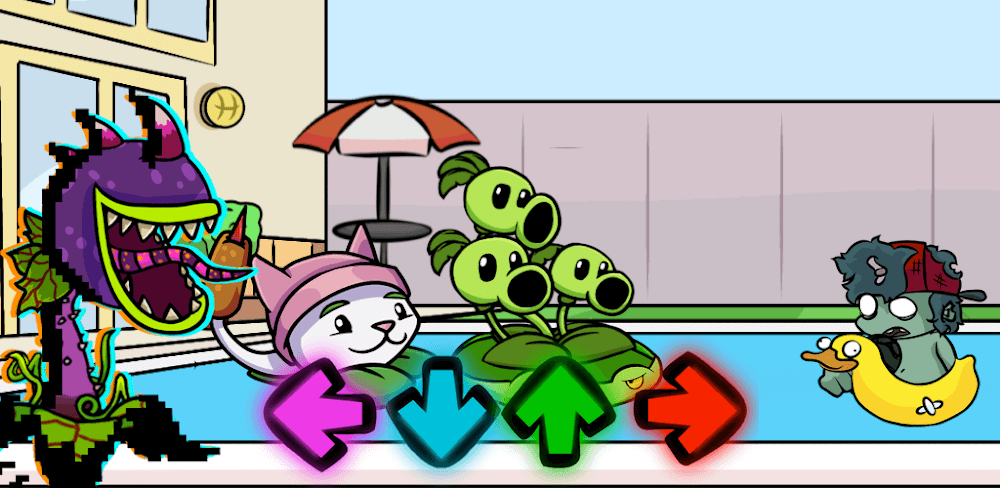 FNF Plants vs Rap Funkers v1.4 MOD APK Game Download