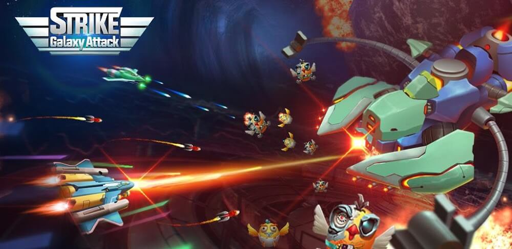 Galaxy Attack: Chicken Shooter v32.1 MOD APK Game Download