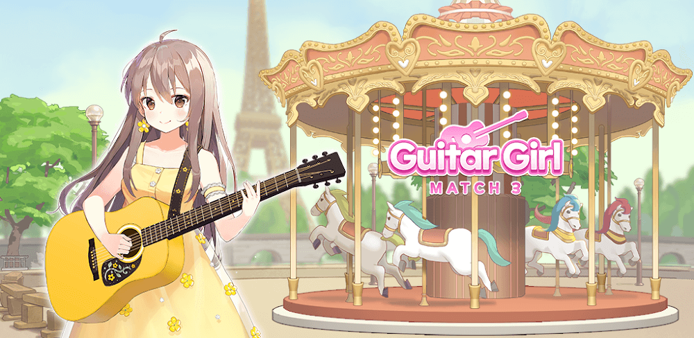 Guitar Girl Match 3 v1.2.15 MOD APK Download Free