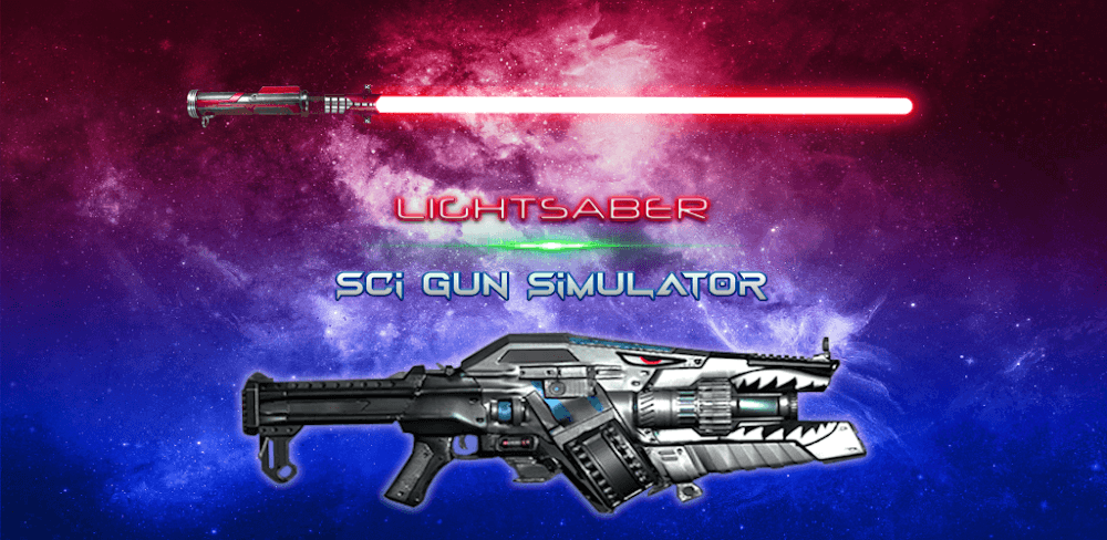 Gun Simulator & Lightsaber v3.0 MOD APK Free Download