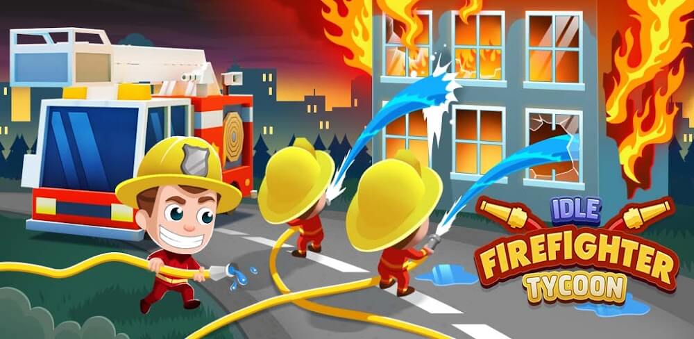 Idle Firefighter Tycoon v1.64.0 MOD APK Download