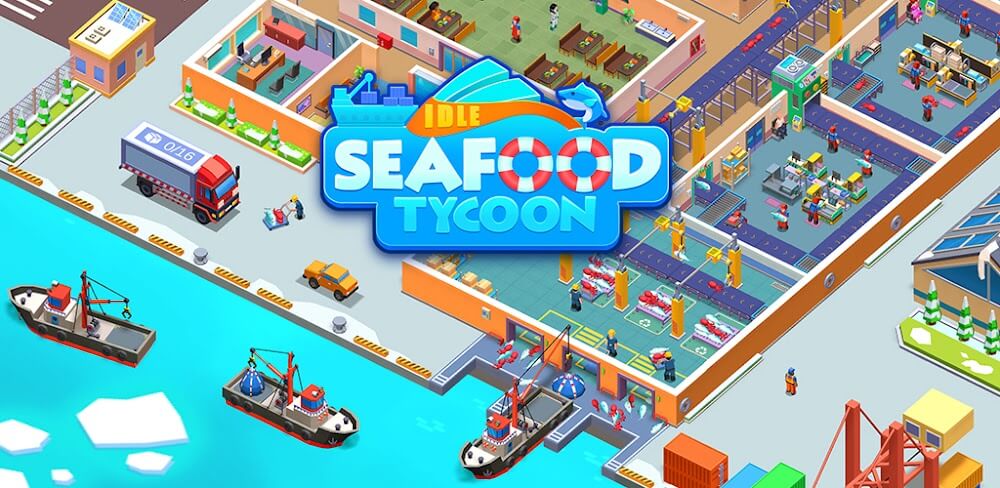 Idle Seafood Tycoon v1.1.6 MOD APK Download (Money, Electricity)