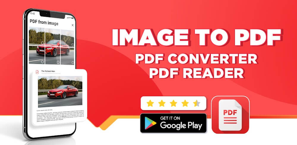 Image to PDF Converter v4.0.0 MOD APK Download (Premium Unlocked)