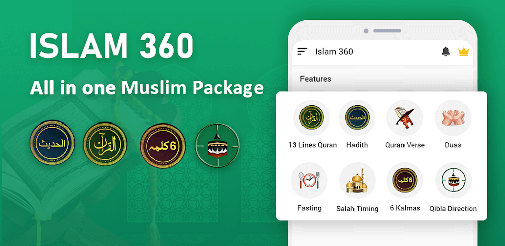 Islam 360 v2.6 MOD APK Premium Unlocked Download