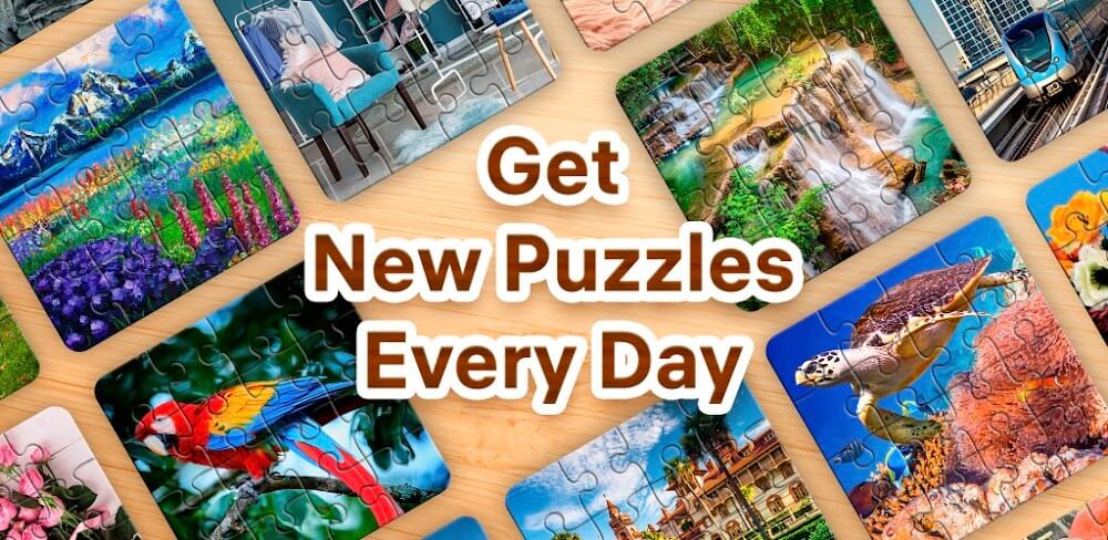 Jigsaw Puzzles v4.5.0 MOD APK (Unlimited Coins, Hint) Download Game