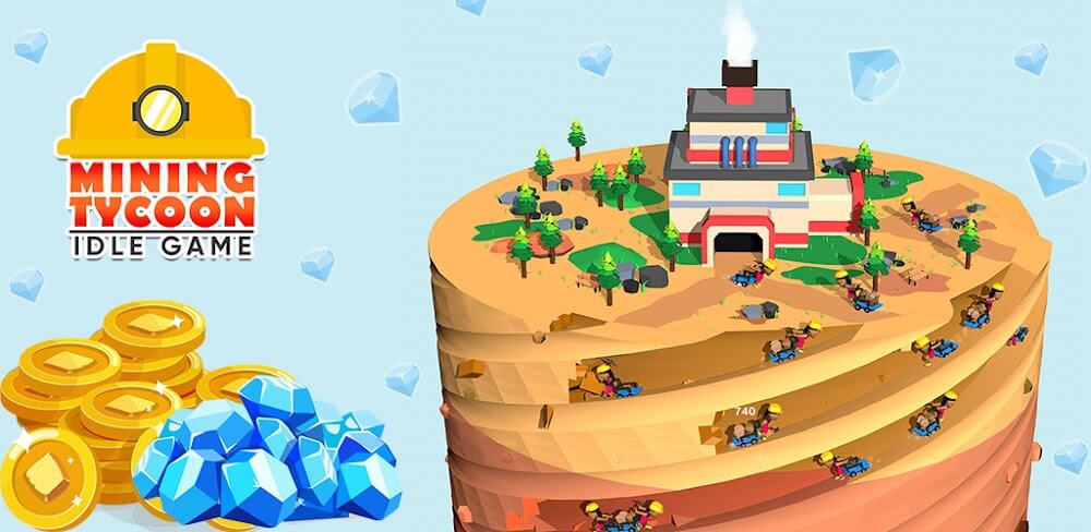 Mining Tycoon 3D v2.3.6 MOD APK Free Shopping Download
