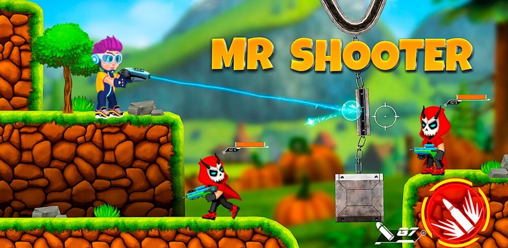 Mr Shooter Gun Shooting Game v1.55 MOD APK Download