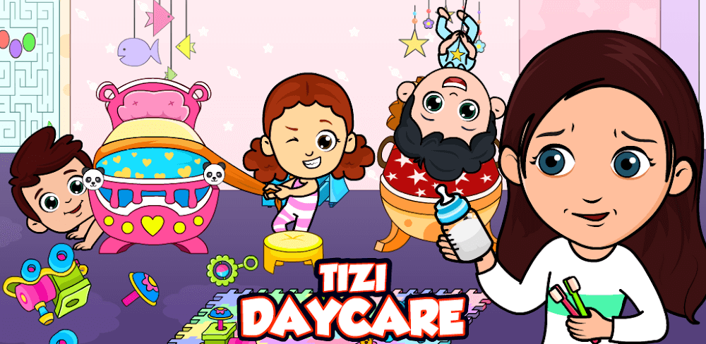 My Tizi Town Daycare Baby v2.5.21 MOD APK Game Download (Unlock Levels)