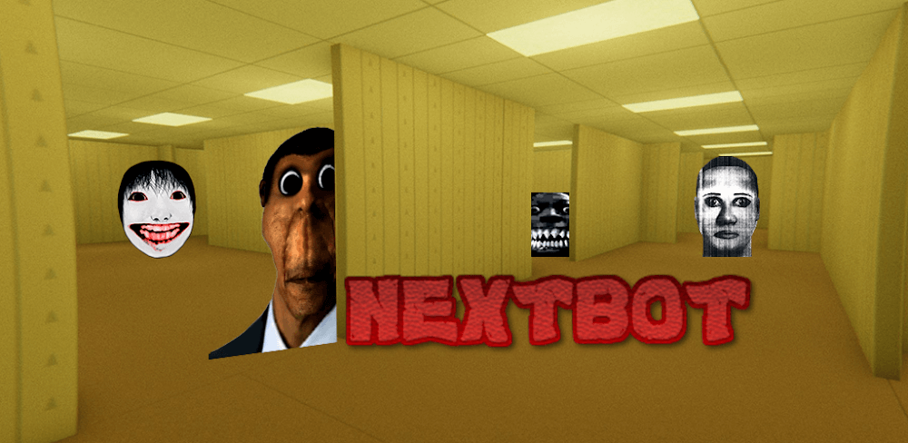 Nextbot run in Backrooms v1.5 MOD APK No ADS Download