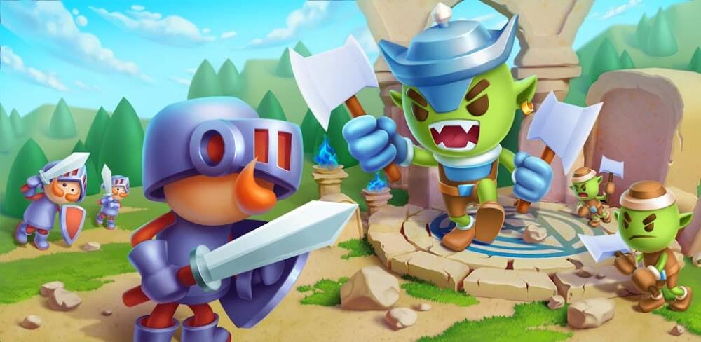 Portal Defense v1.0.0 MOD APK Download Free Upgrades Game