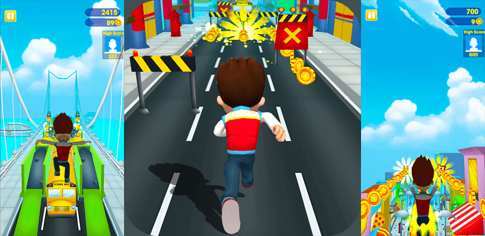 Pups Patrol Subway Run Paw v1.0 MOD APK Game Download
