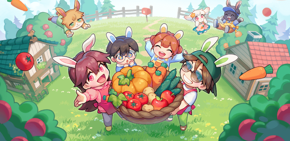 Rabbit Family's Carrot Farm v1.3.3 MOD APK Unlimited Money Download