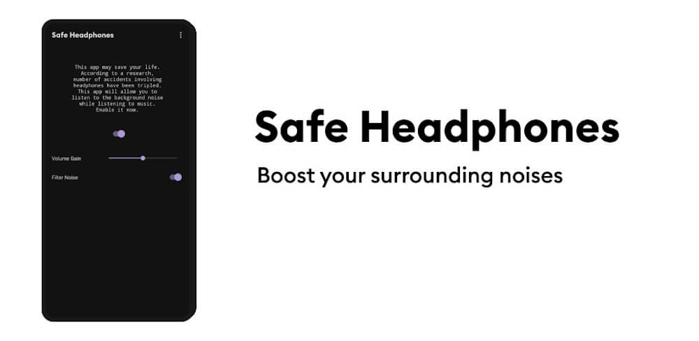 Safe Headphones v4.1.4 MOD APK Download (Premium Unlocked)