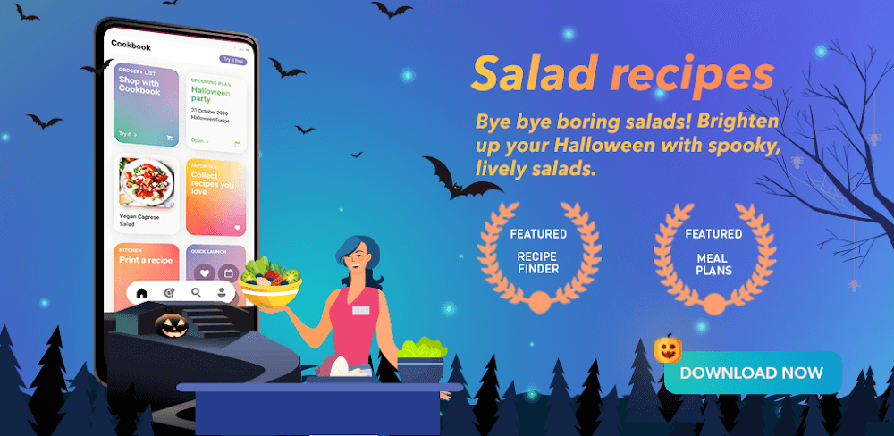 Salad Recipes: Healthy Meals MOD APK v11.16.592 Download Free
