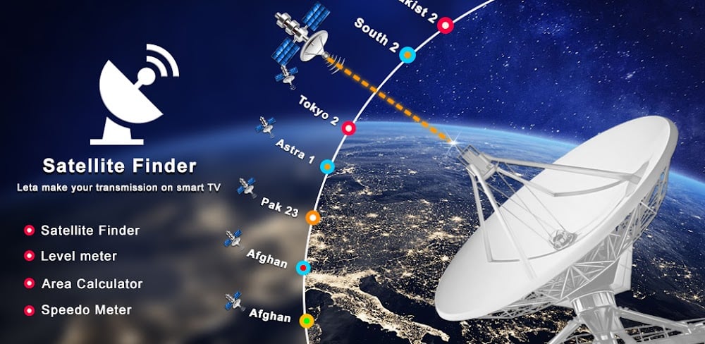 Satellite Finder v1.3.2 MOD APK Download (Premium Unlocked)