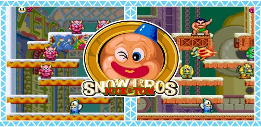 SNOW BROS. classic v1.1.5 MOD APK Download Game Application
