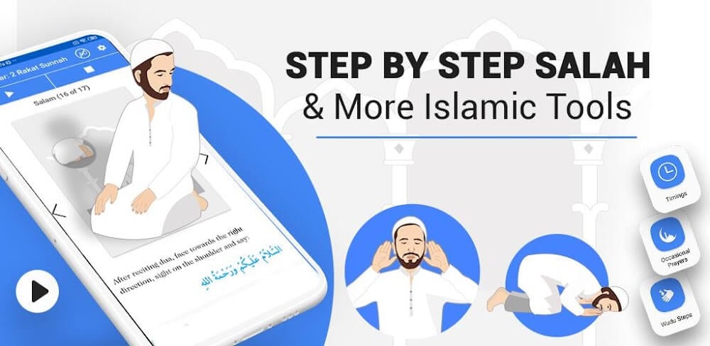 Step By Step Salah v7.6 MOD APK Download (Premium Unlocked)