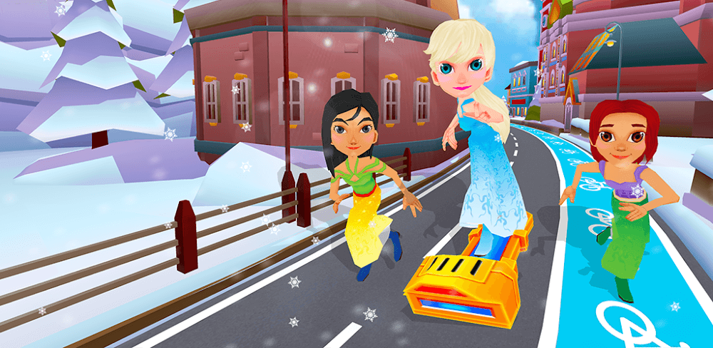 Subway Icy Princess Rush v1.4.2 MOD APK Unlimited Money Download