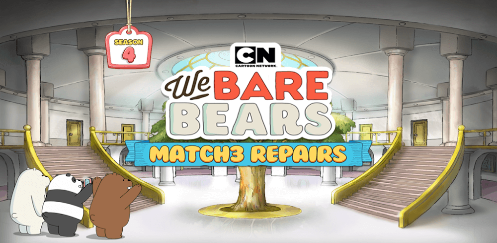 We Bare Bears Match3 Repairs v3.0.9 MOD APK Game Download