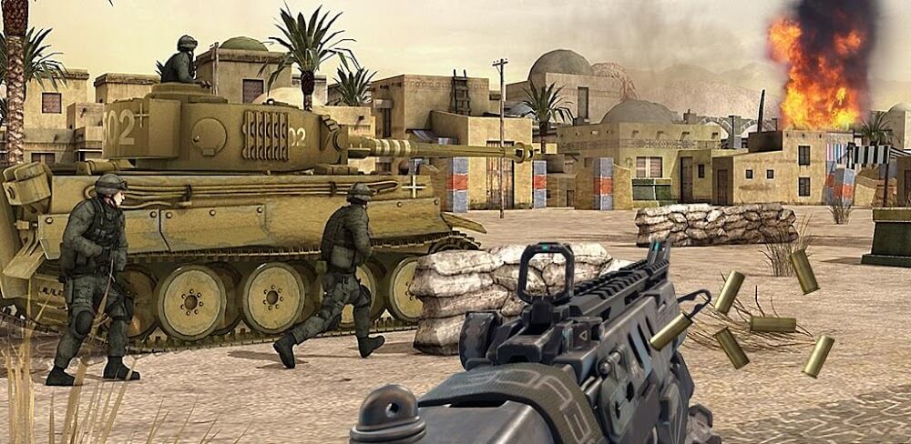 World War Pacific Gun v7.0 MOD APK Download (God Mode, Dumb Enemy)