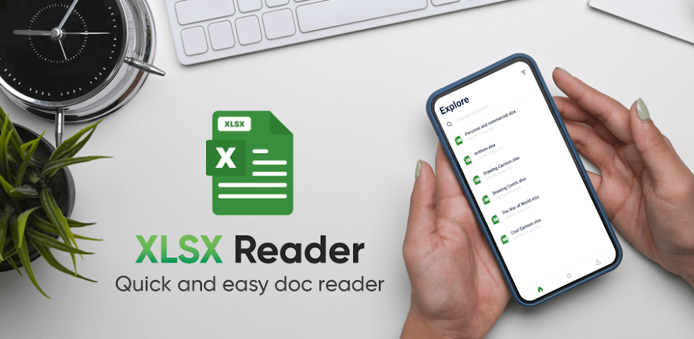 XLSX Reader v1.3.28 MOD APK Download (Premium Unlocked)