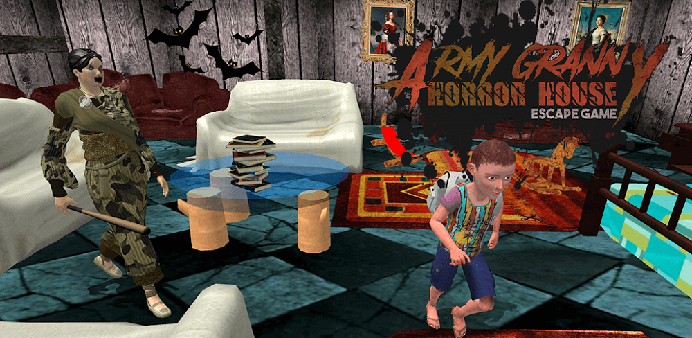 Army Granny Scary Ghost 3D v3.5 MOD APK Download Unlimited Money