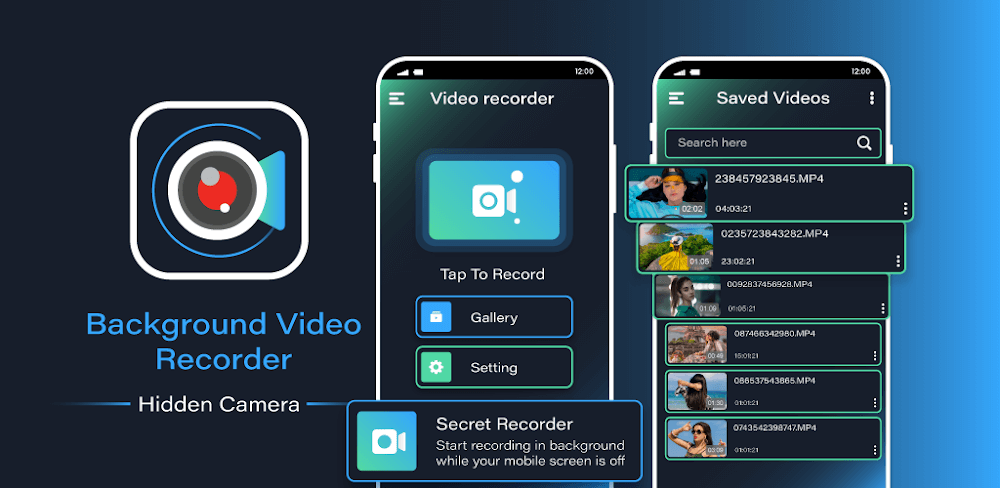 Background Video Recorder Cam v35.2 MOD APK Download (Premium Unlocked)