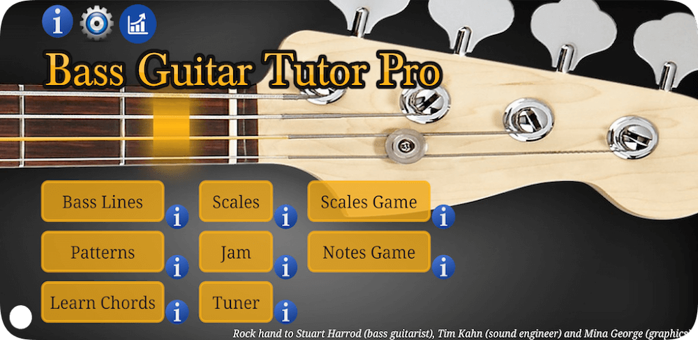 Bass Guitar Tutor Pro vNew Bass Lines MOD APK Download 2024