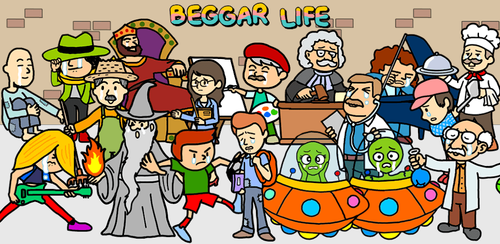 Beggar Life Clicker 6.5.17 MOD APK Unlimited Download