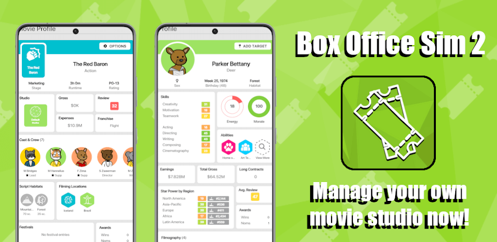 Box Office Sim 2 v1.1.2 MOD APK Unlocked Download