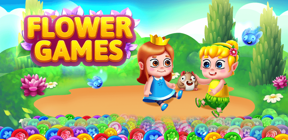 Bubble Shooter Flower Games v8.4 MOD APK Download