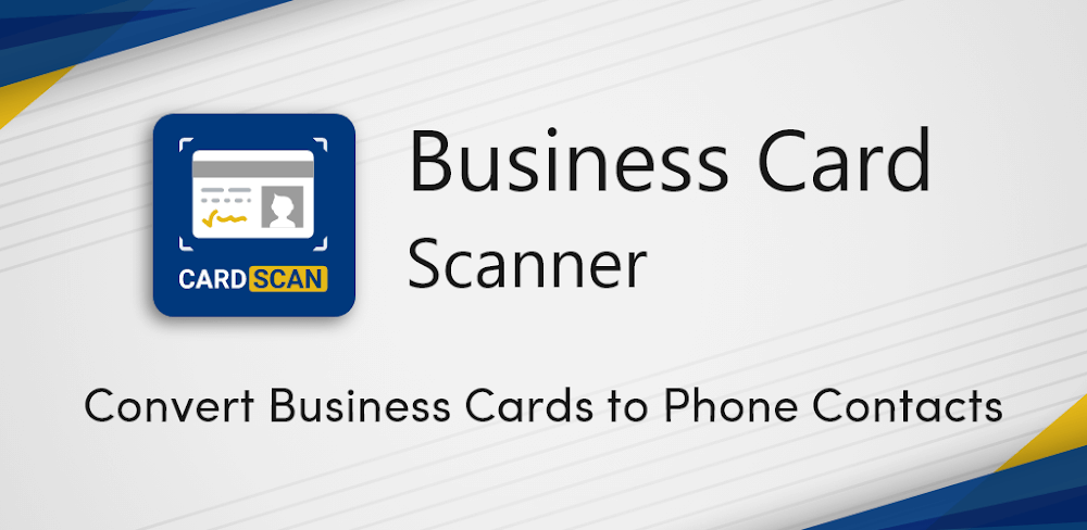 Business Card Scanner & Reader v4.5442 MOD APK Premium Unlocked Download