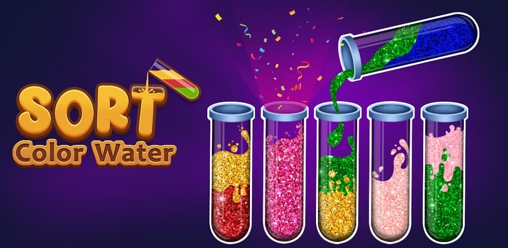 Color Water Sort Woody Puzzle v2.1.1 MOD APK Game Download