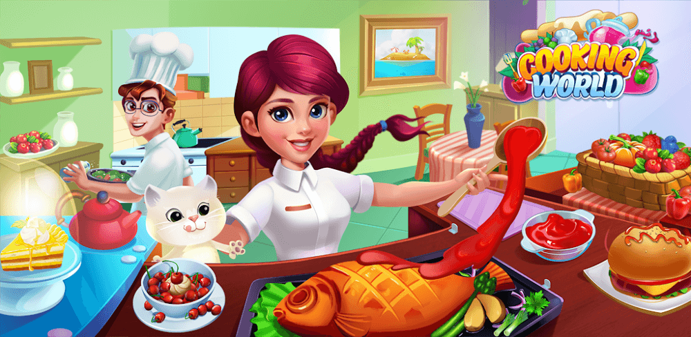 Cooking World v3.5.1 MOD APK (Unlimited Money) Download