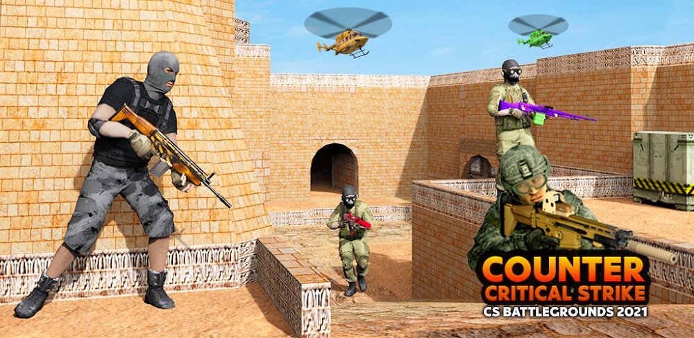 Counter Critical Strike: CS Battlegrounds v1.10 MOD APK Download