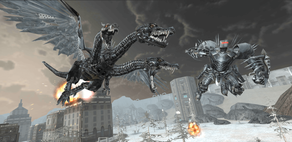 Dragon Robot 2 Mod APK v2.5.5 (God Mode, Money, Weapon) Download