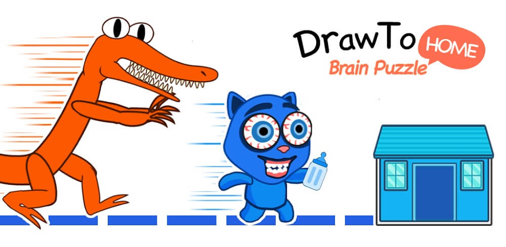 Draw To Home Brain Puzzle v1.2.6 MOD APK Free Rewards Game Download